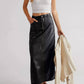 Free People - City Slicker Vegan Maxi Skirt