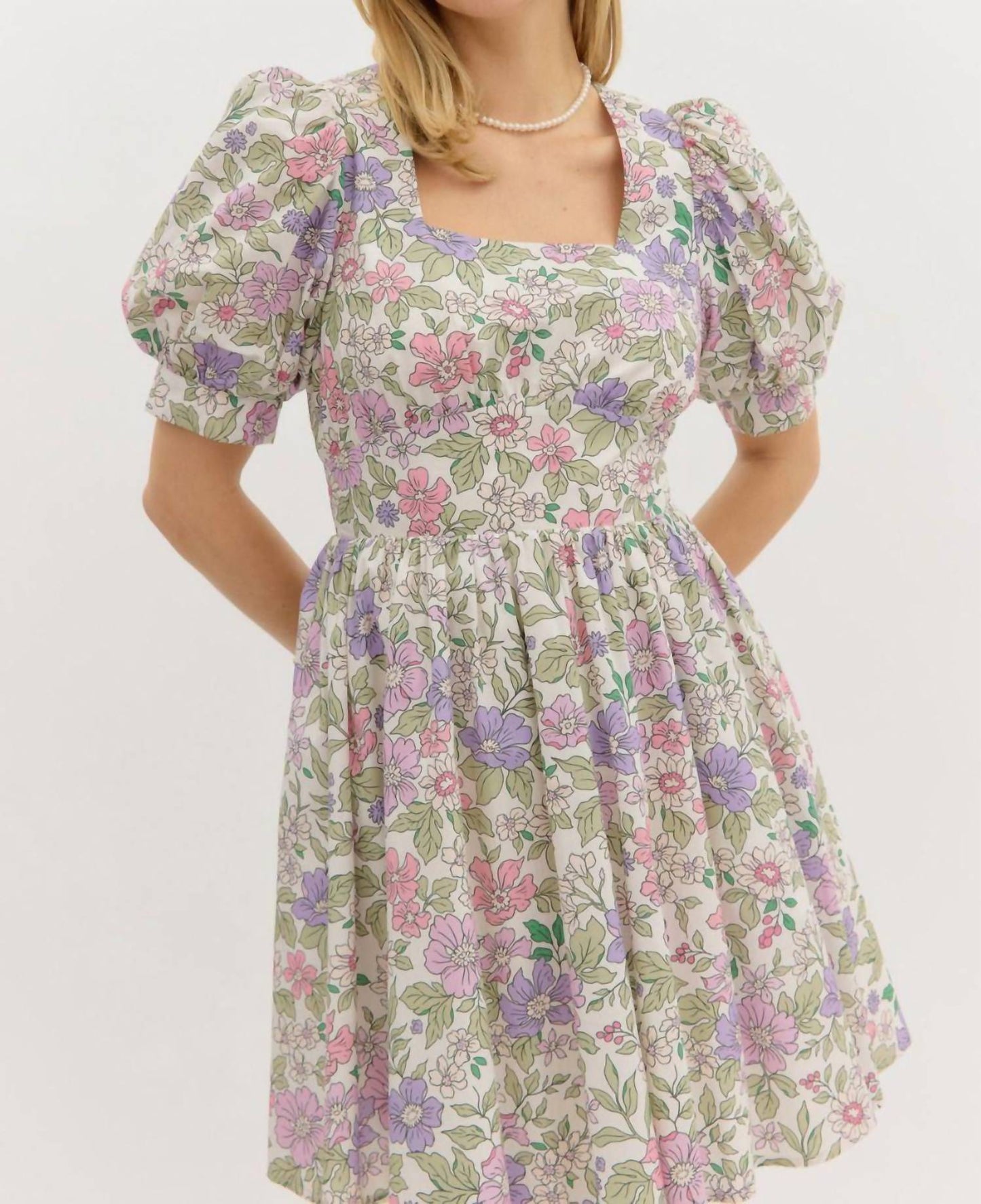 Entro - Darla Daisy Mini Dress