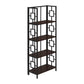 4-Tier Bookshelf, Bookcase, Etagere in Espresso Finish