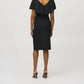 Joseph Ribkoff - Lurex And Chiffon Dress