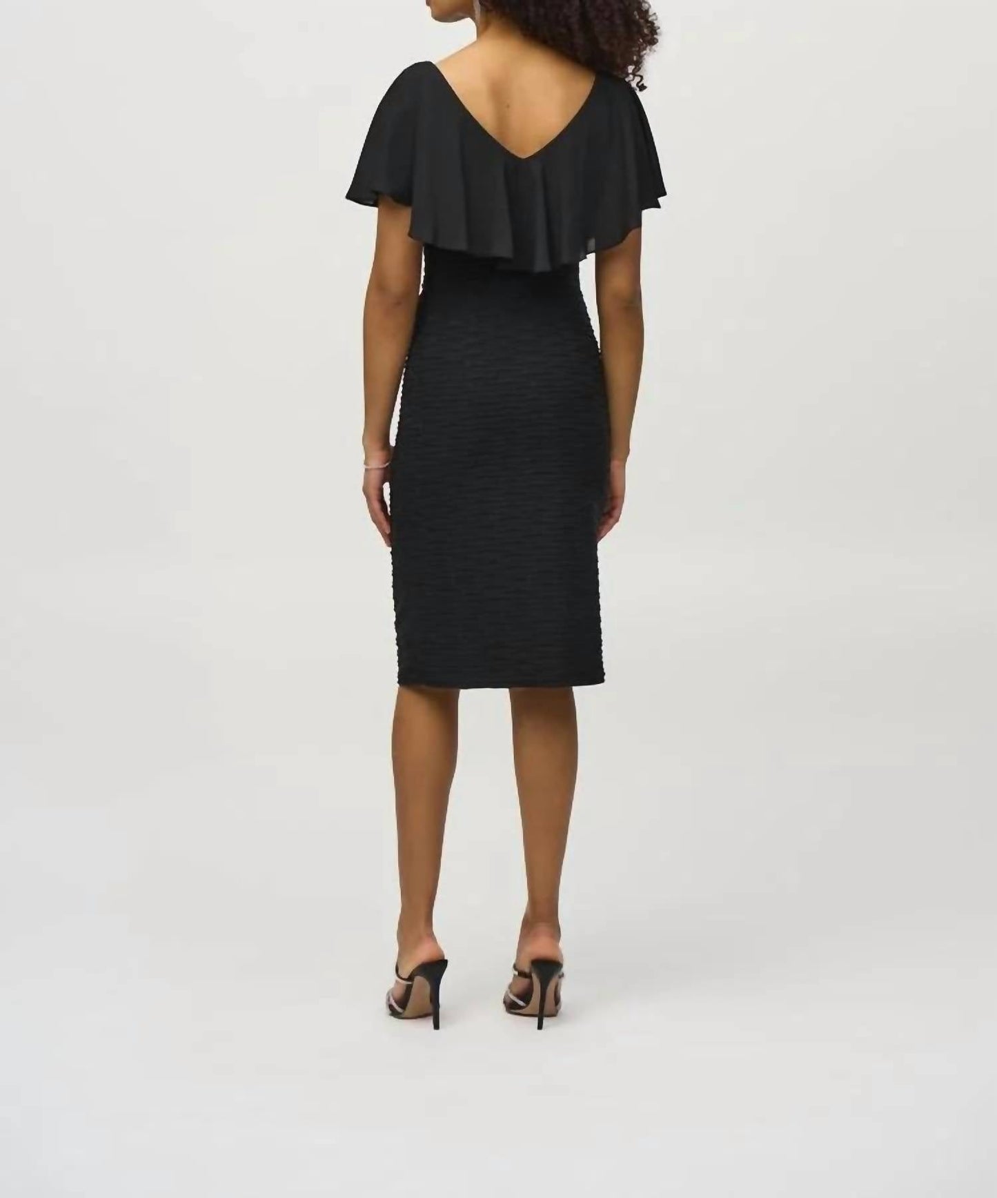 Joseph Ribkoff - Lurex And Chiffon Dress