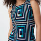 Joseph Ribkoff - Abstract Print Dress