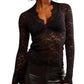 Free People - All Day Lace Long Sleeve