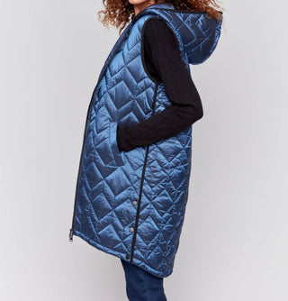 Charlie B - Hooded Quilted Vest