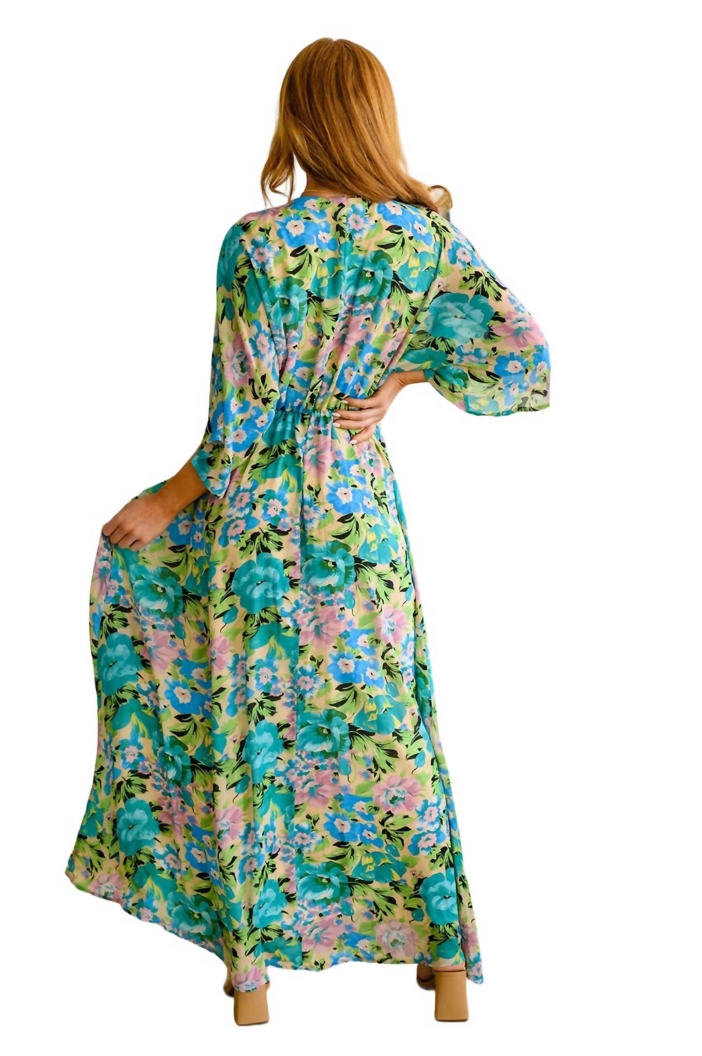 Entro - Donna Floral Maxi Dress