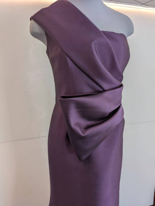 Frascara - Vestido de mãe da noiva justo com um ombro só