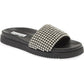 Steve Madden - Women's Marren Rhinestone Pool Slide Sandals