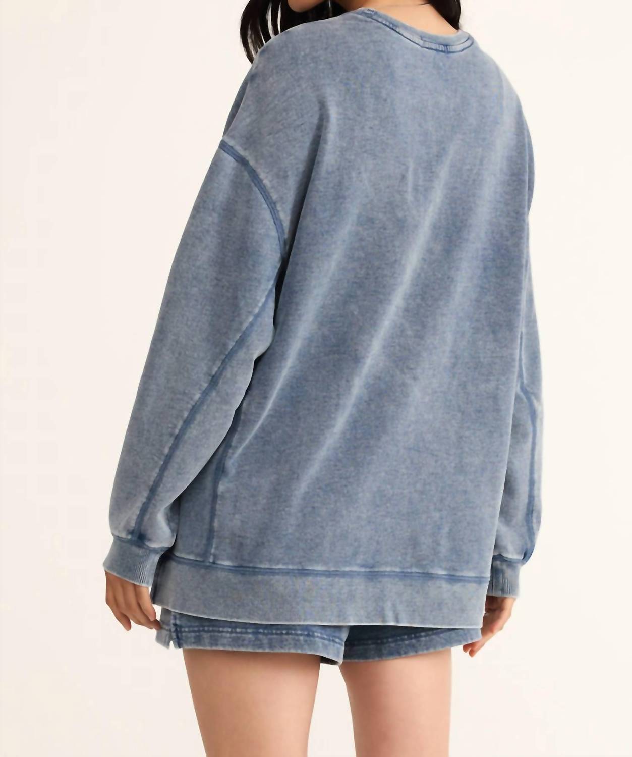 Z Supply - Knit Denim Modern Weekender Sweater