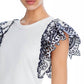 Veronica Beard - Julianka Flutter Sleeve Top