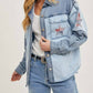 Bluivy - Denim Star Patchwork Shirt