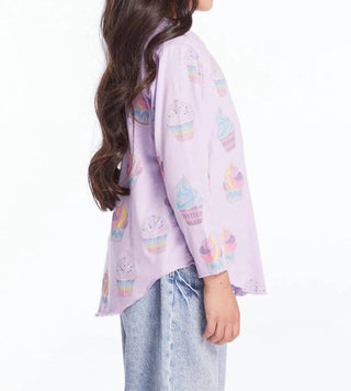 Chaser - Girl's Rainbow Cupcakes Top