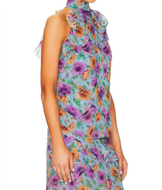 Veronica Beard - Blusa de seda floral Dali