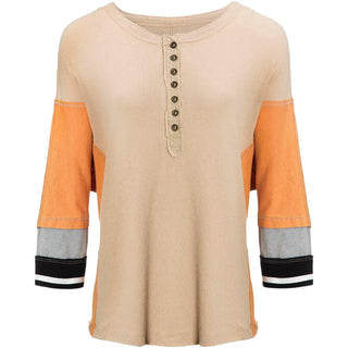 Free People - APENAS INCLINAÇÃO HENLEY TOP