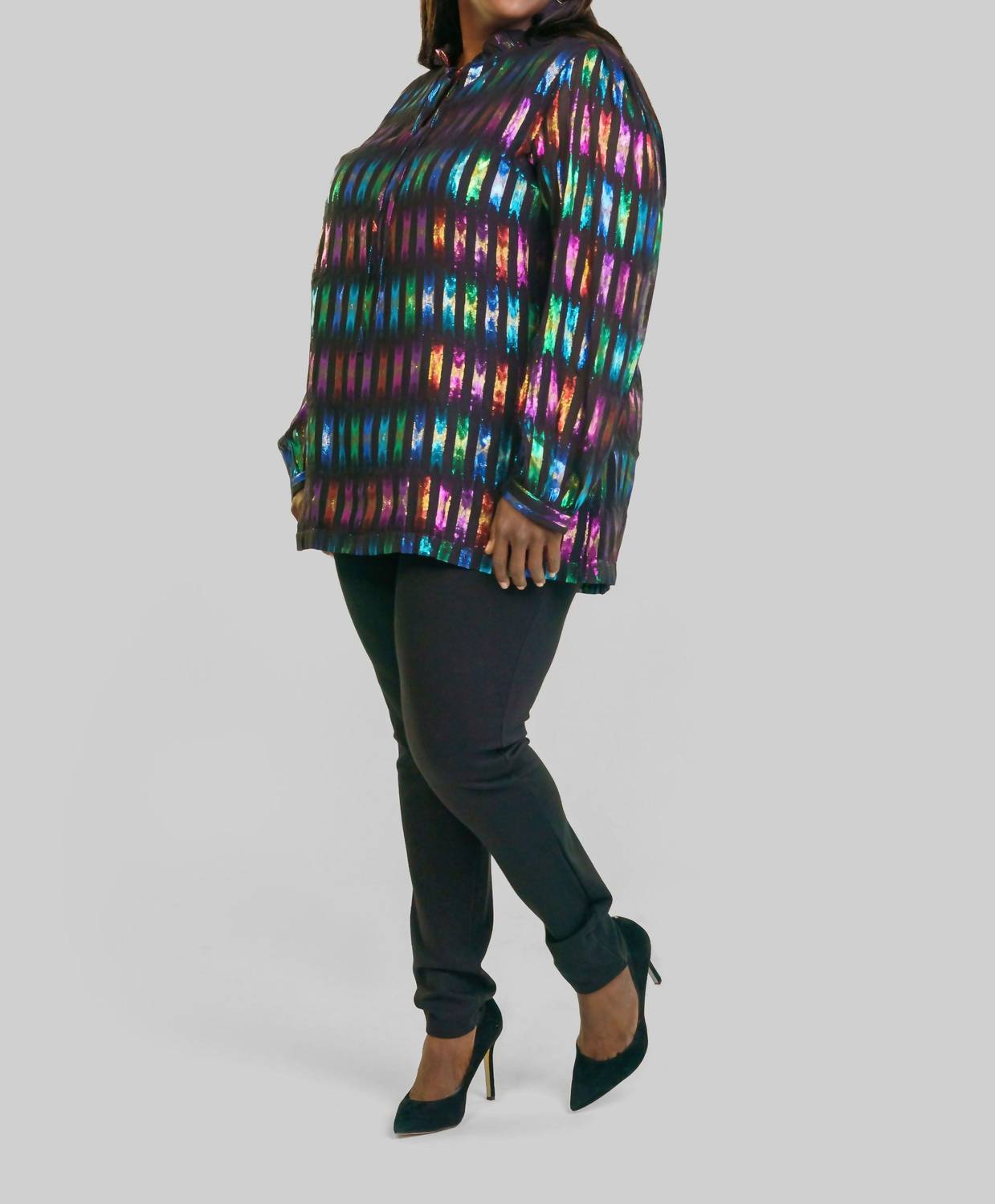 Emily Lovelock - Lizzie Long Lseeve Blouse - Plus