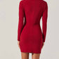 Astr - Cowl Neck Mini Dress