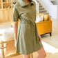 Very J - Darla Button Up Collared Dress