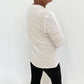 Elliott Lauren - Hannah Crew Neck Ruched Sleeve Tee