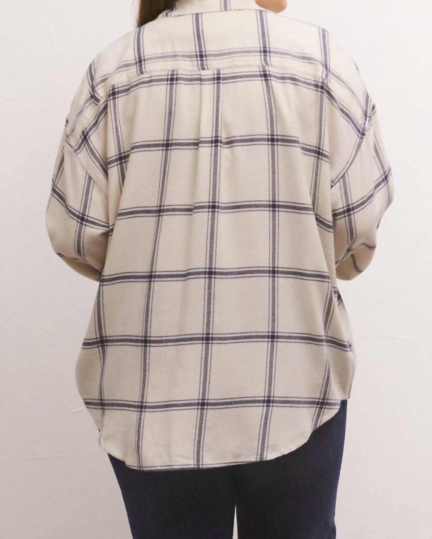 Z Supply - River Plaid Button Up Top