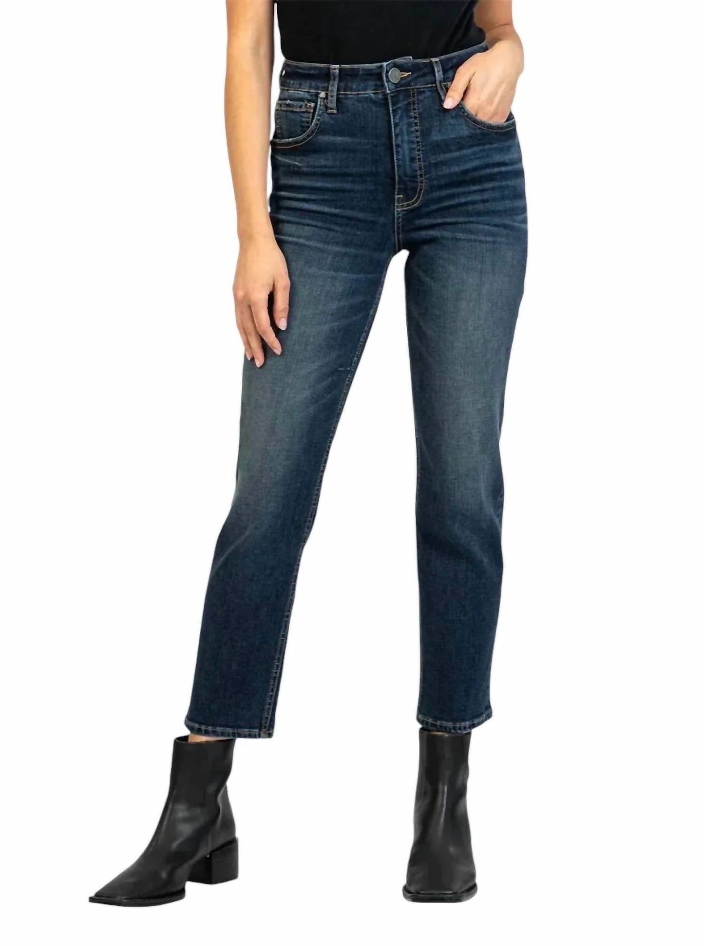 Kut From The Kloth - Elizabeth High Rise Straight Leg Jean