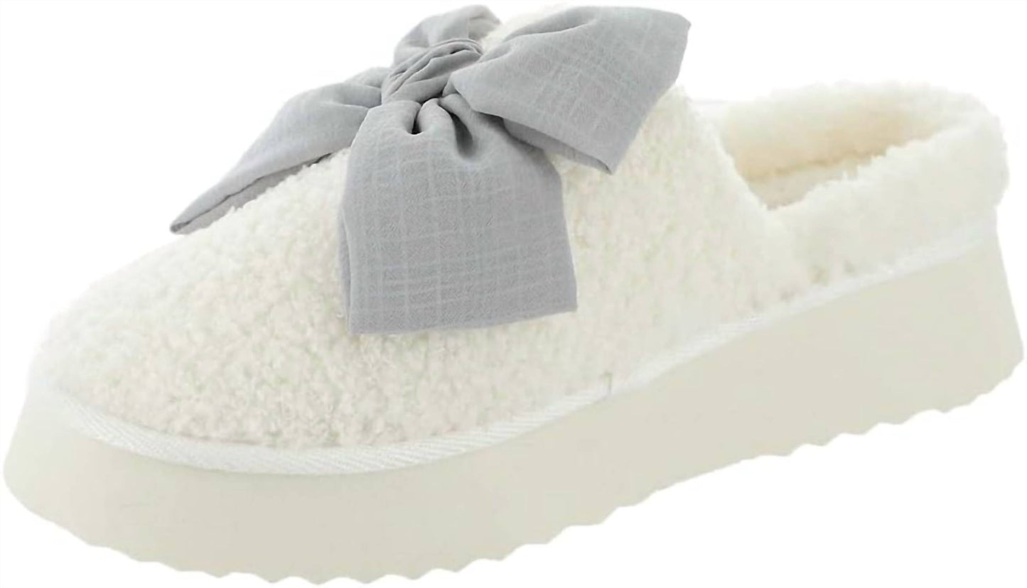 Mia - Imani Bow Slippers