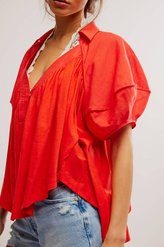 Free People - Top Babydoll Sunray