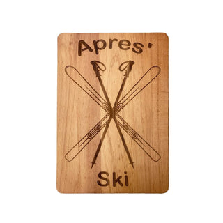 Creative Gifts International - Placa de madeira para après-ski