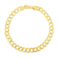 7.0mm 10k Yellow Gold Curb Bracelet