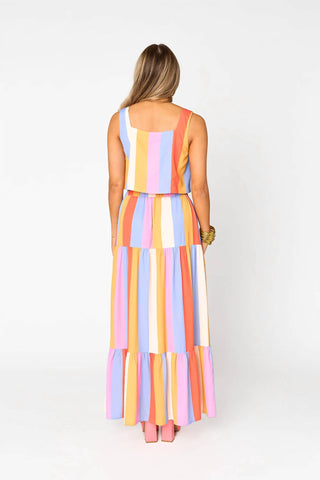 Buddylove - Conjunto de saia listrada para menino da piscina COOKIE