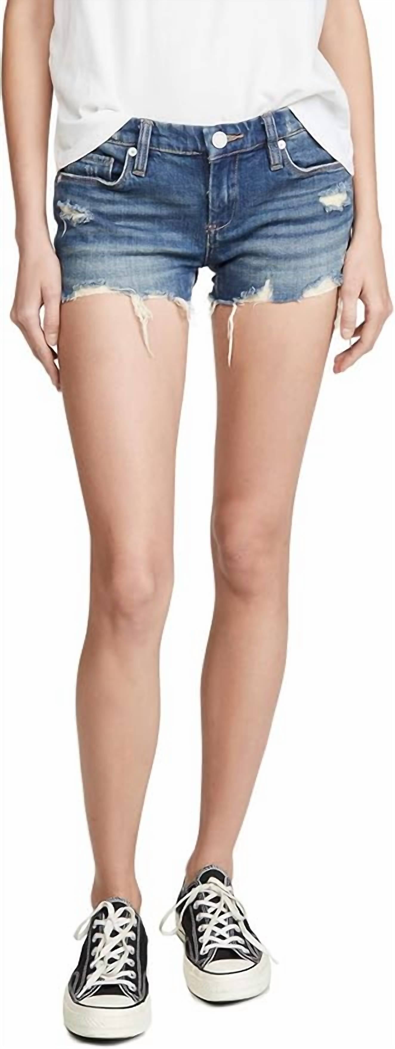 Blanknyc - The astor raw hem deinm shorts in shake it out