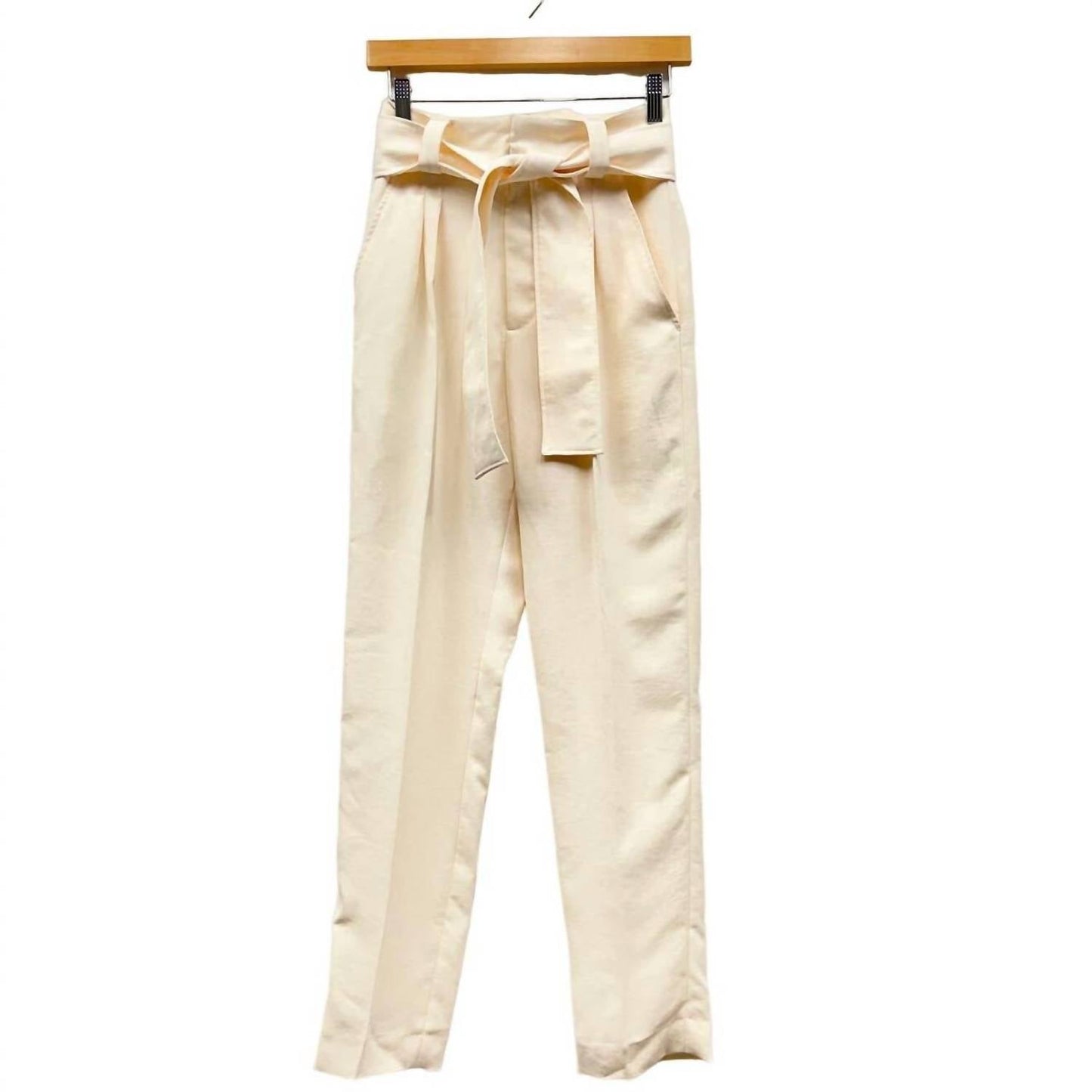 Ba&Sh - Tied Waist Pleated Front Tiago Pants