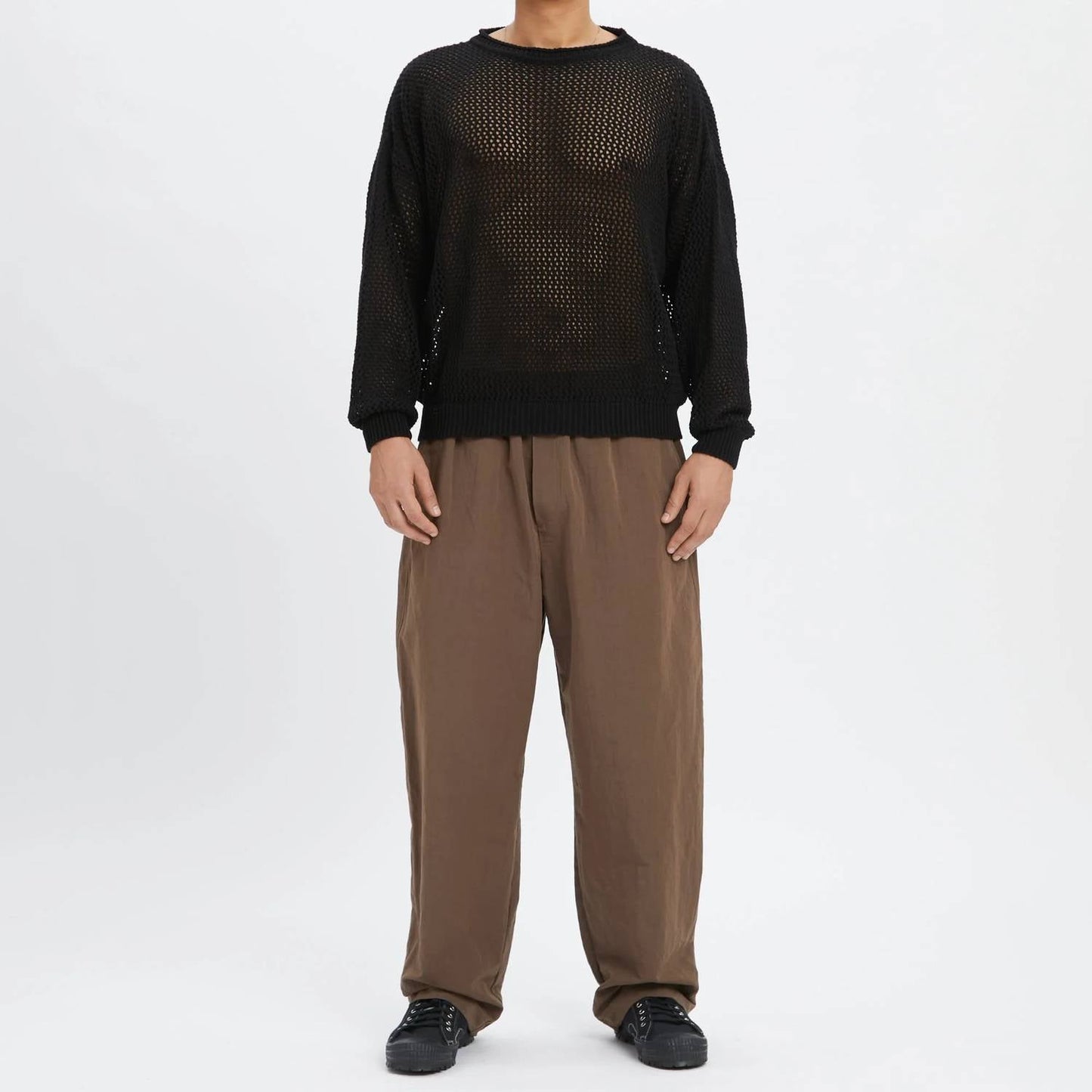 S.K. Manor Hill - Open Knit Sweater