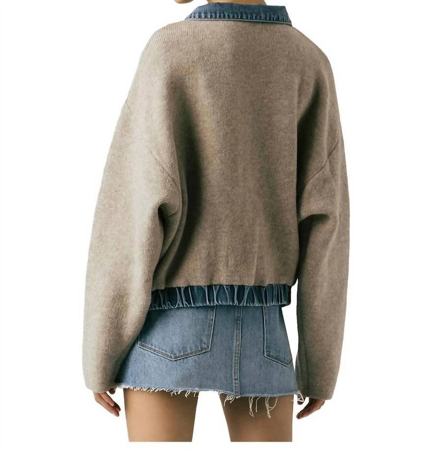 Blanknyc - Glow Up Sweater Jacket