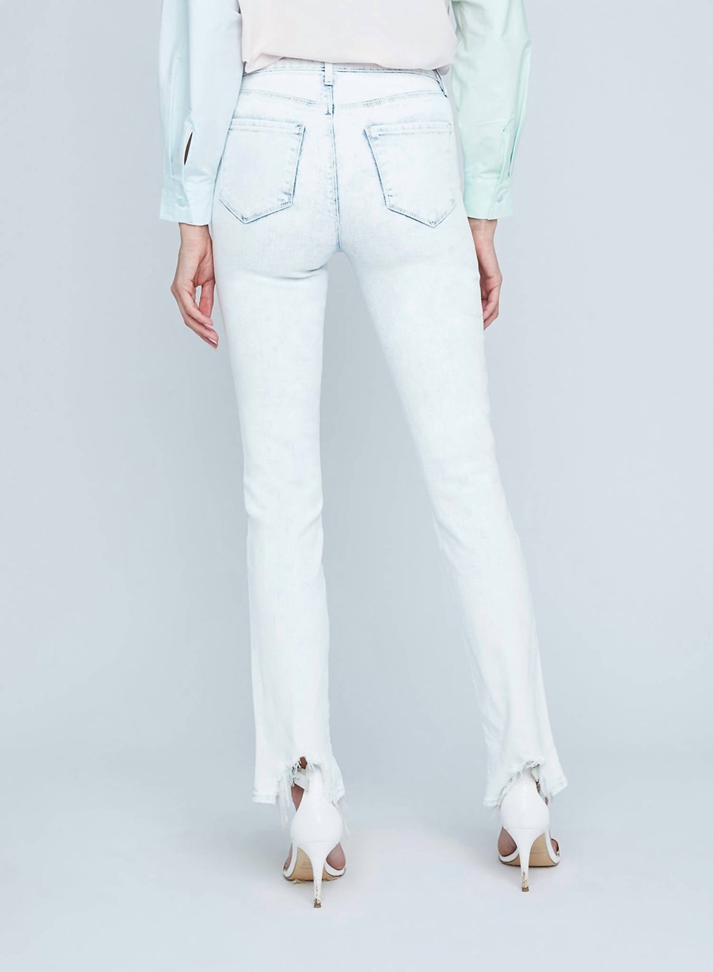 L'Agence - Harmon Slim Straight Jeans