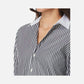 Elliott Lauren - Button Front Striped Shirt
