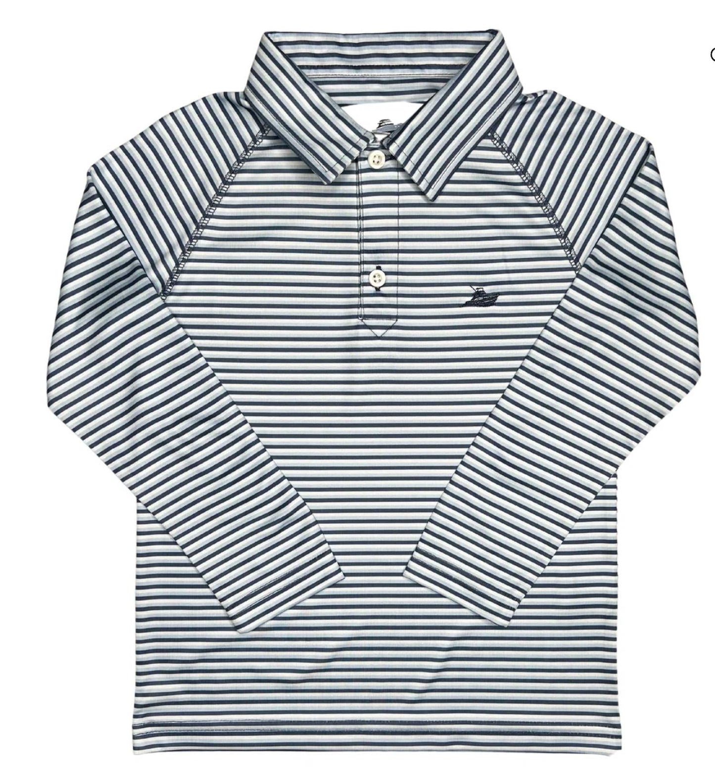 Southbound - Boys Long Sleeve Polo Shirt