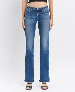 Vervet By Flying Monkey - Jeans Boot Cut de cintura baixa