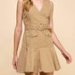 Tcec - Khaki Breeze Mini Dress