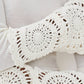 Aje. - Mosaic Crochet Detail Knit Top