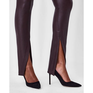 Spanx - Leather Like Front Slit Leggings