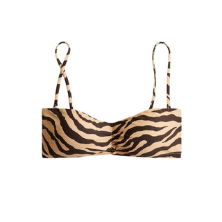 J.Crew - Top de biquíni estilo bandeau