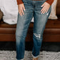 Judy Blue - Patch Things Up Destroyed Knee Boyfriend Jean