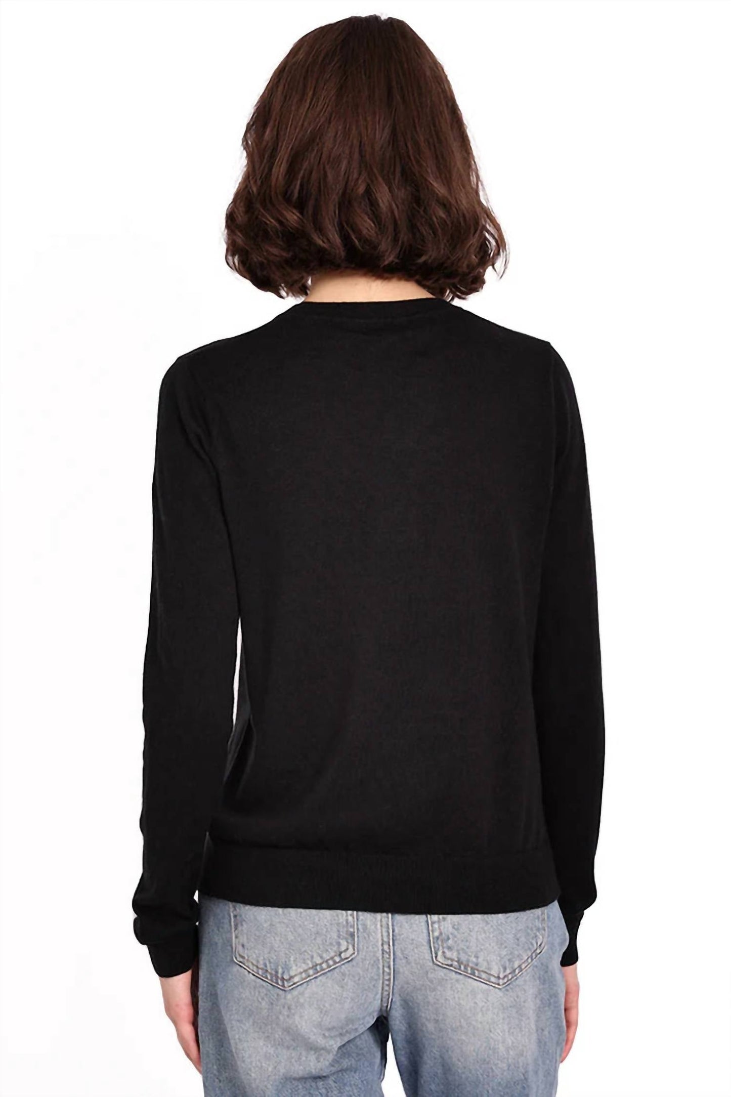 Minnie Rose - Supima Long Sleeve Crew Tee