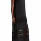 Elan - Spag Strap Crochet Maxi Dress