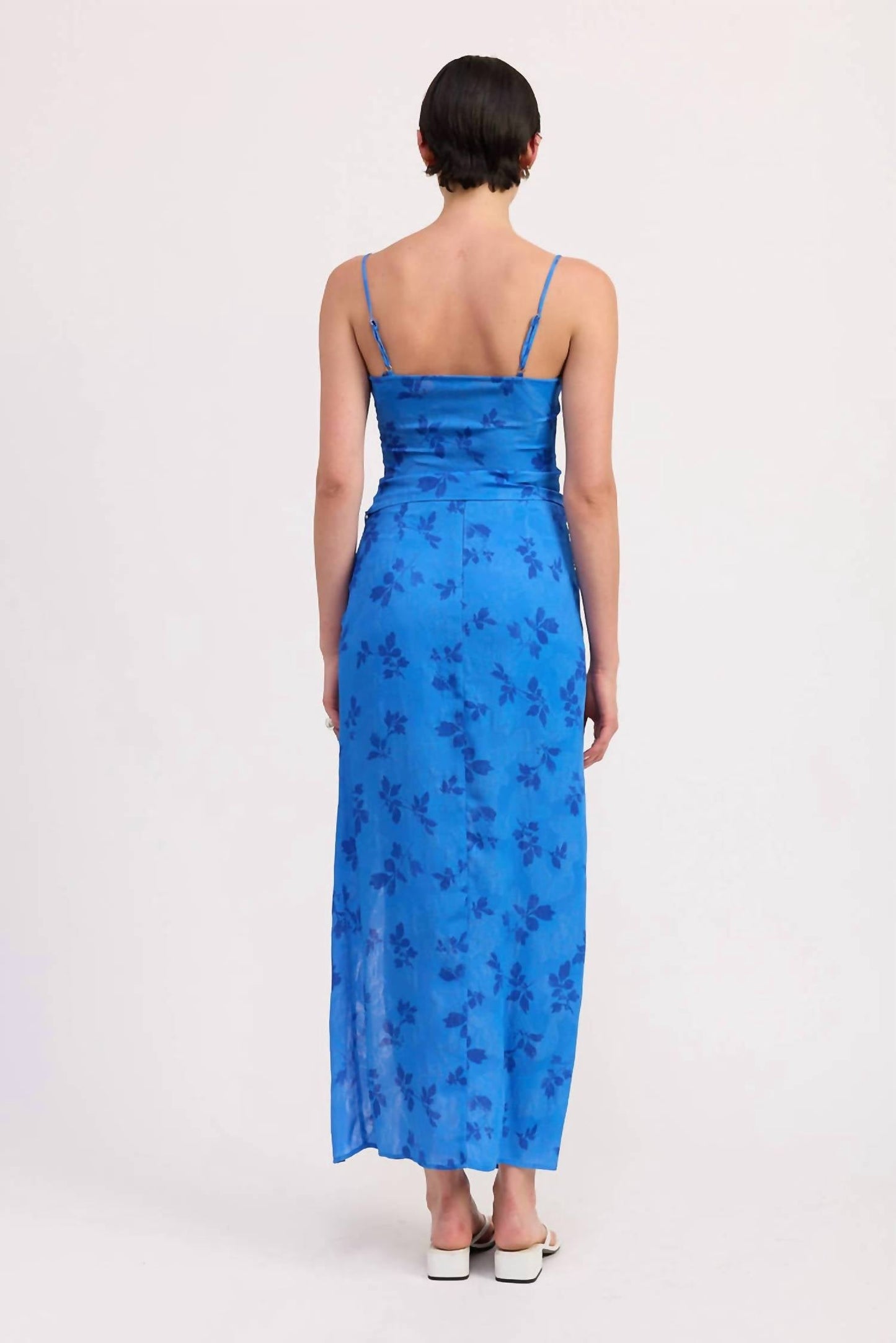 Emory Park - Azure Bloom Top