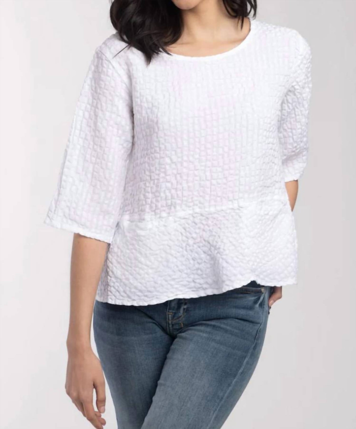 Luna Luz - Women's Rouching Top