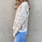 Wishlist - Leopard Cardigan With Pockets