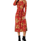 Johnny Was - Paisley Lace Long Sleeve Tie Front Knit Dress