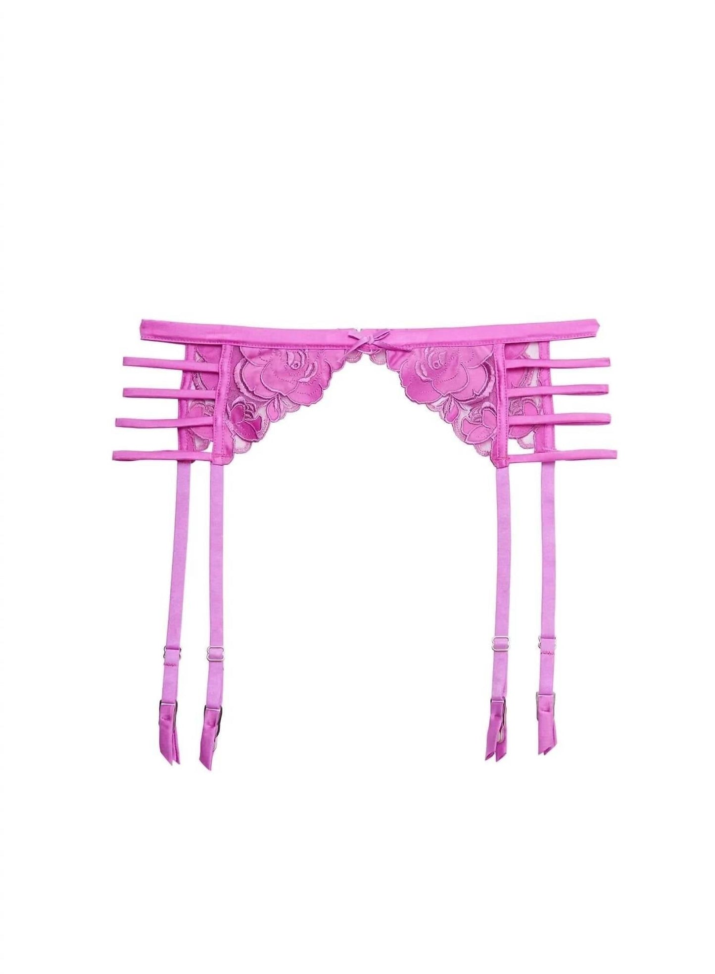 Fleur Du Mal - Rose Logo Garter Belt