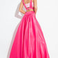 Rachel Allan - Lace Matte Satin Two-piece Ball Gown