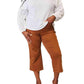 Double Take - Eyelet Elegance Drop Shoulder Blouse